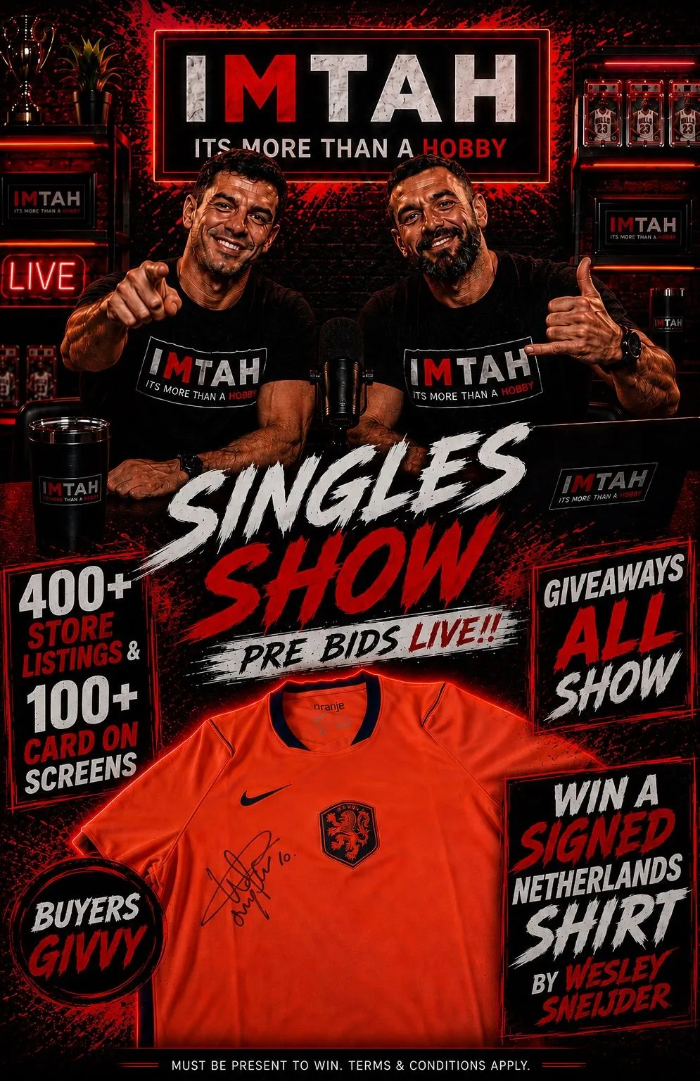 Thumbnail for live show