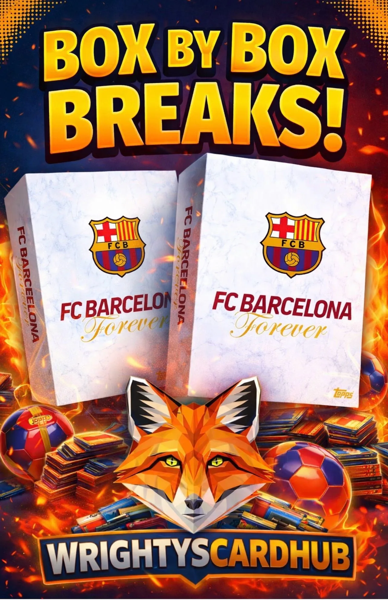 ⚽️ BRAND NEW BARCELONA FOREVER BOX BY BOX BREAKS ⚽️