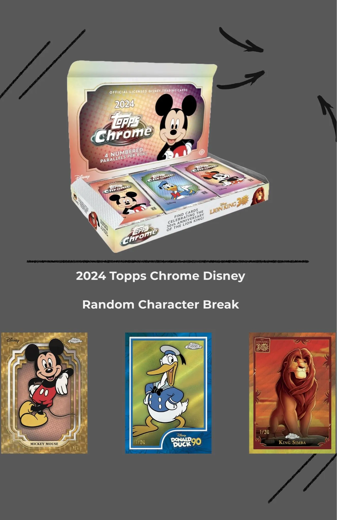 🇩🇪 🔥 2025 Topps Disney Chrome RTB 🔥