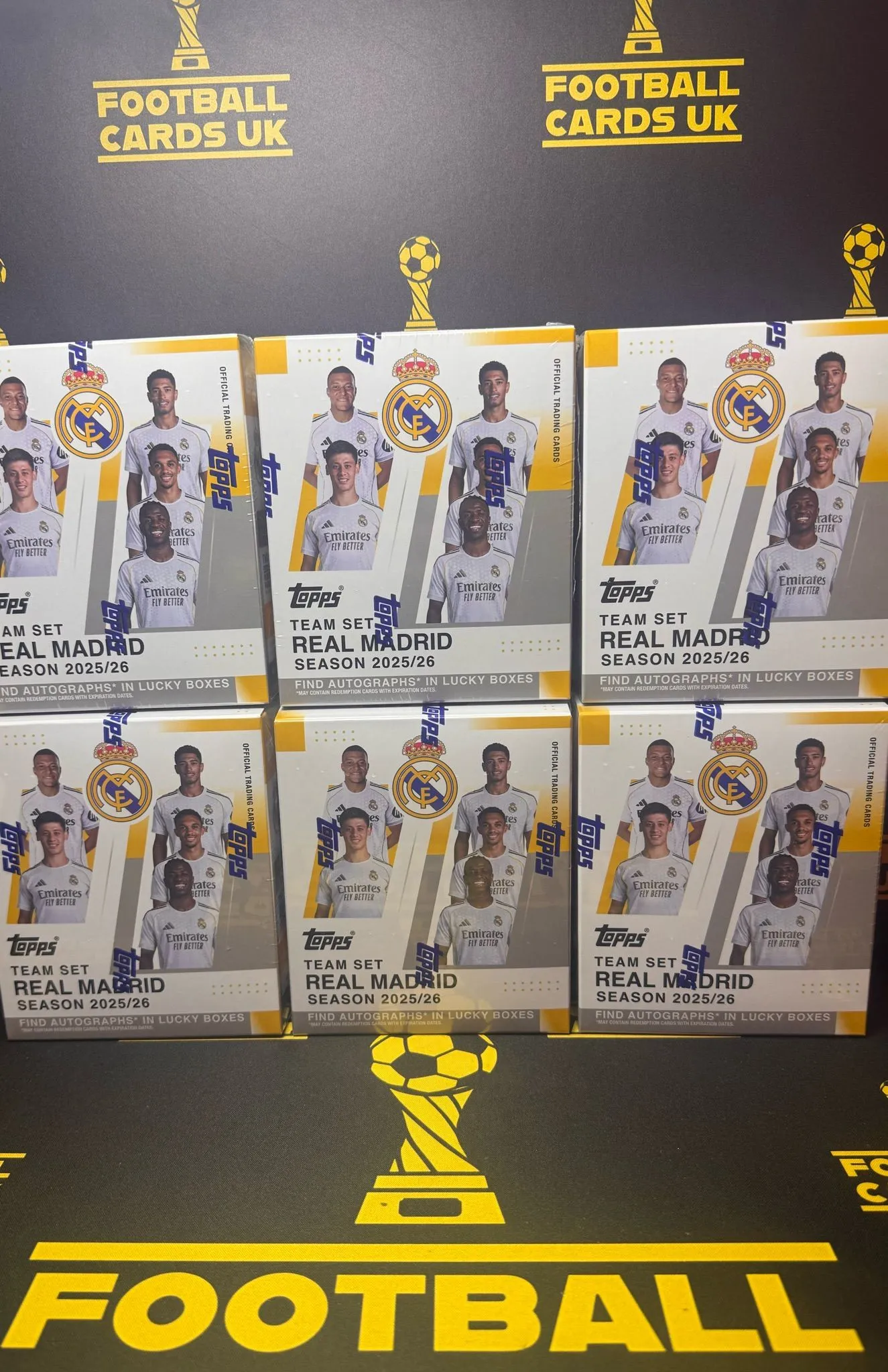 4 BOX REAL MADRID TEAM SET 25/26 BREAKS!⚪️🟡🔥