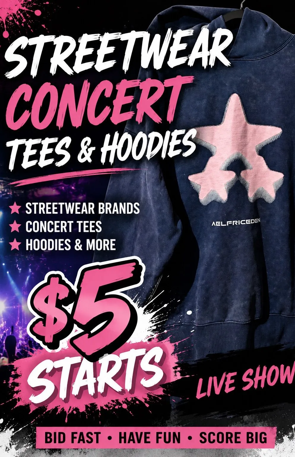 Thumbnail for live show