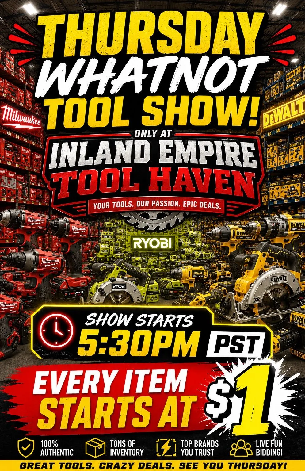 Thumbnail for live show