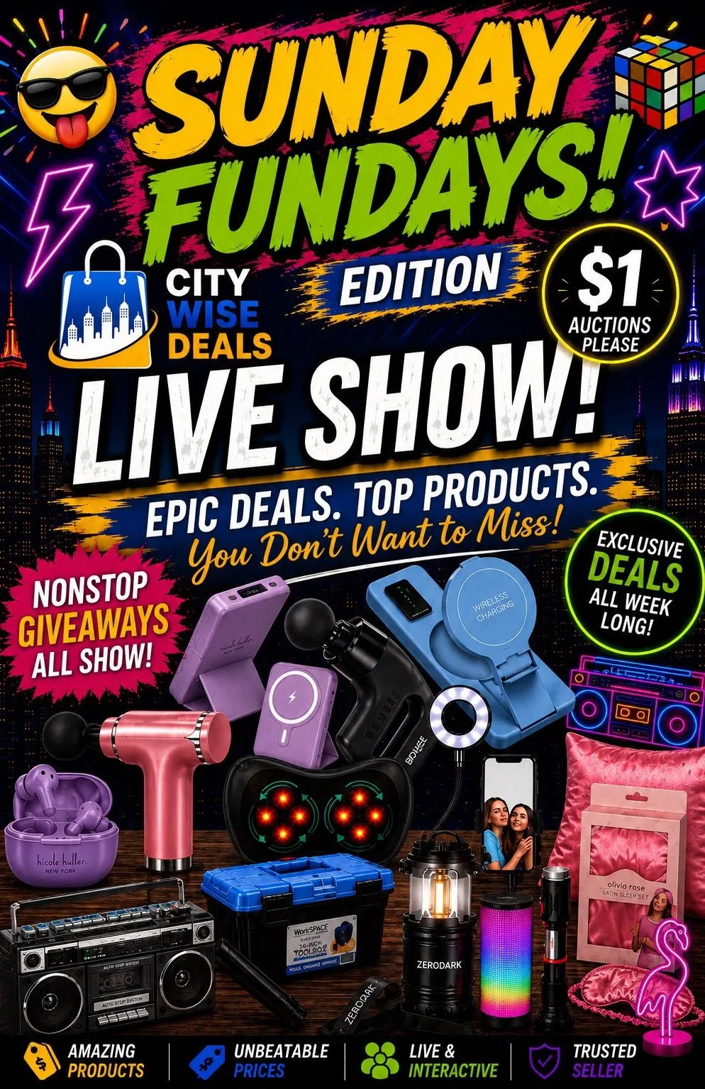 Thumbnail for live show