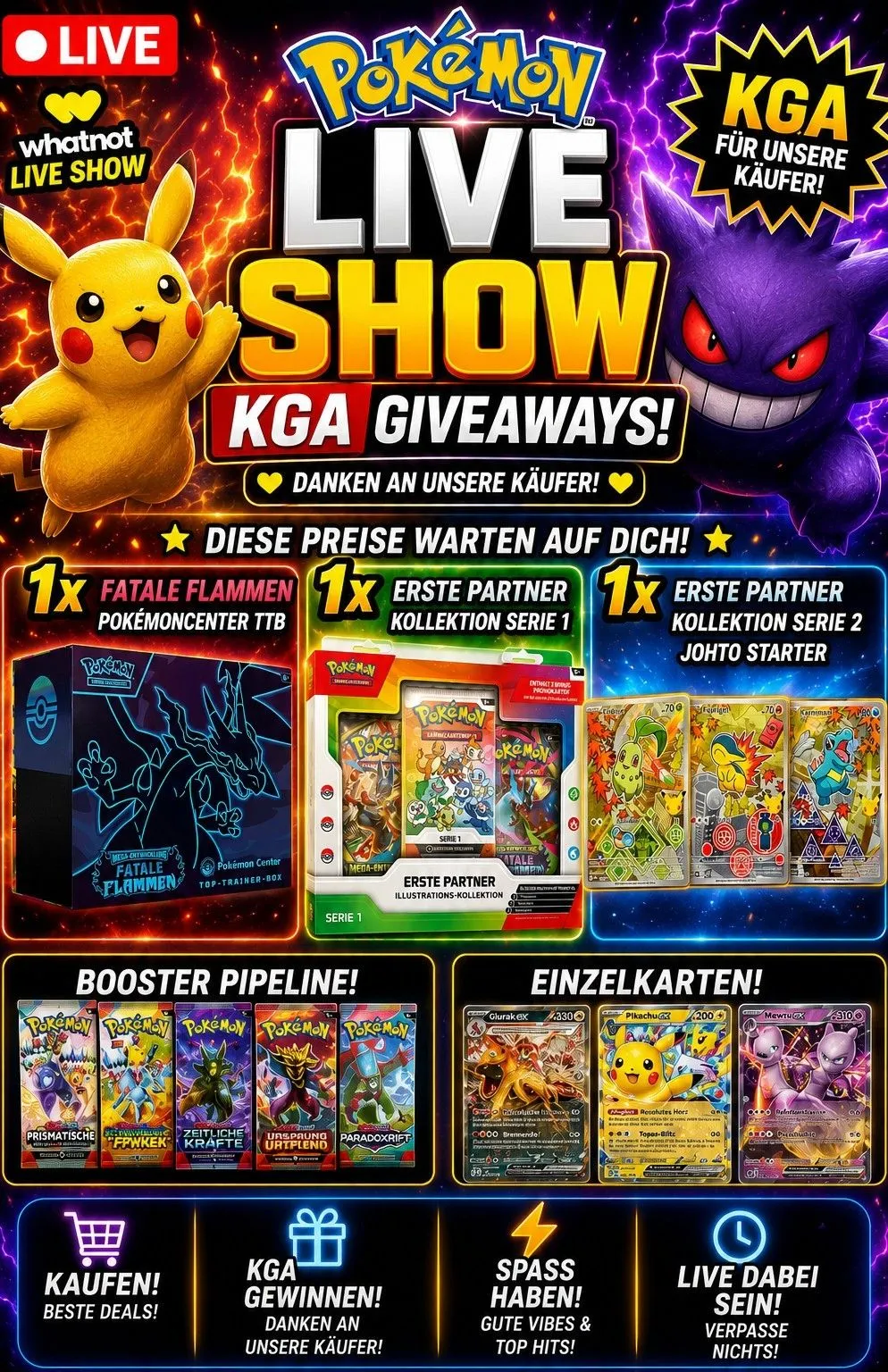 Thumbnail for live show
