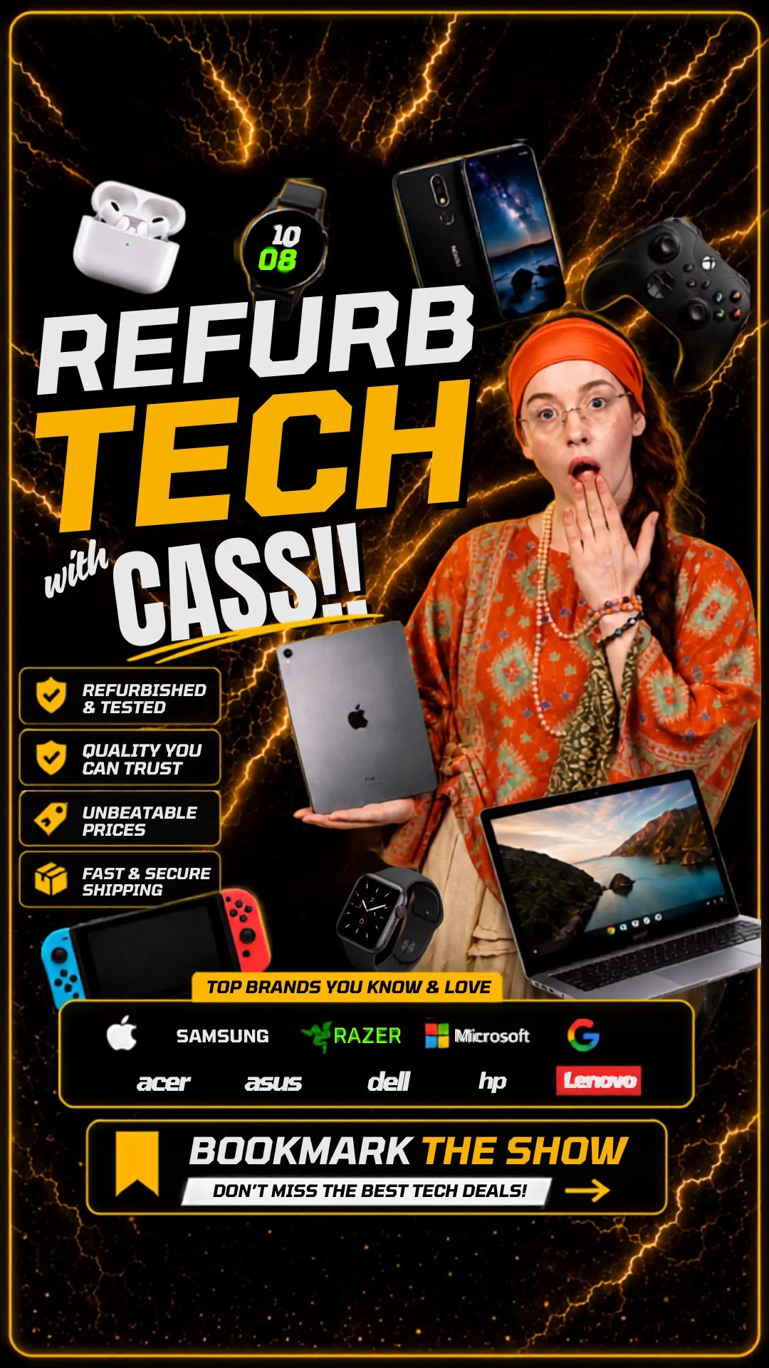 Thumbnail for live show