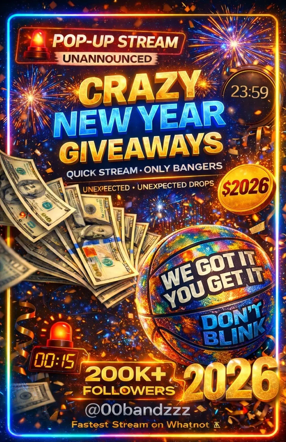 Thumbnail for live show