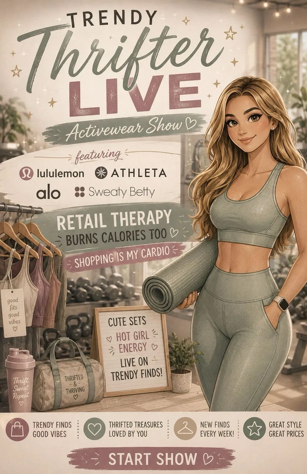 Thumbnail for live show