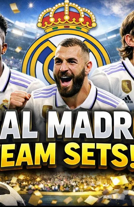REAL MADRID TEAM SETS!!!