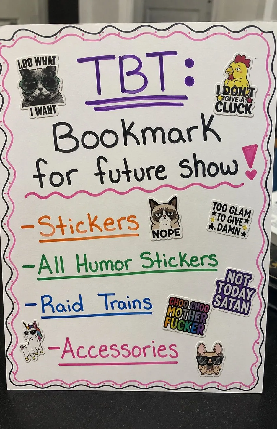 Thumbnail for live show