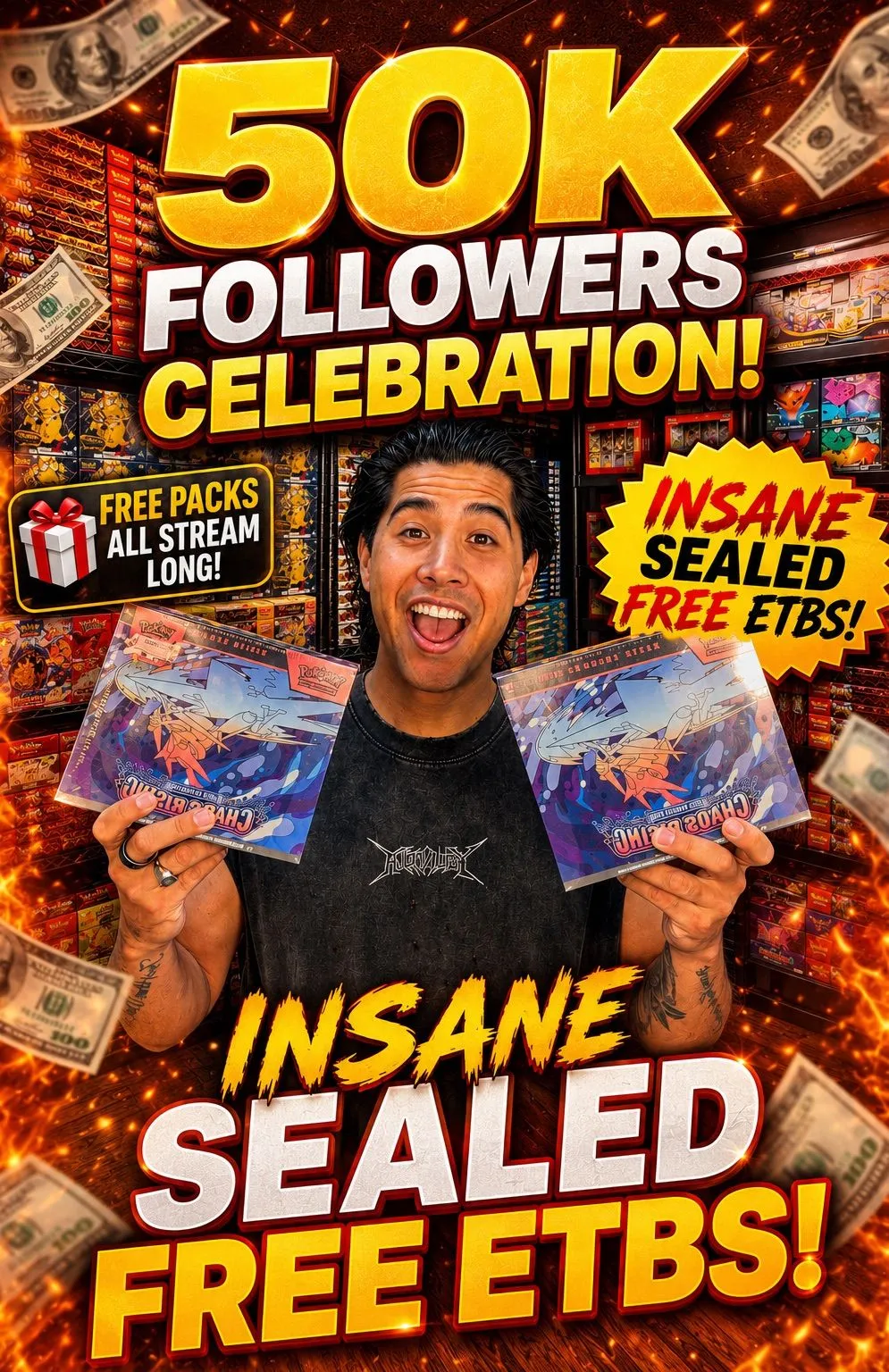 Thumbnail for live show