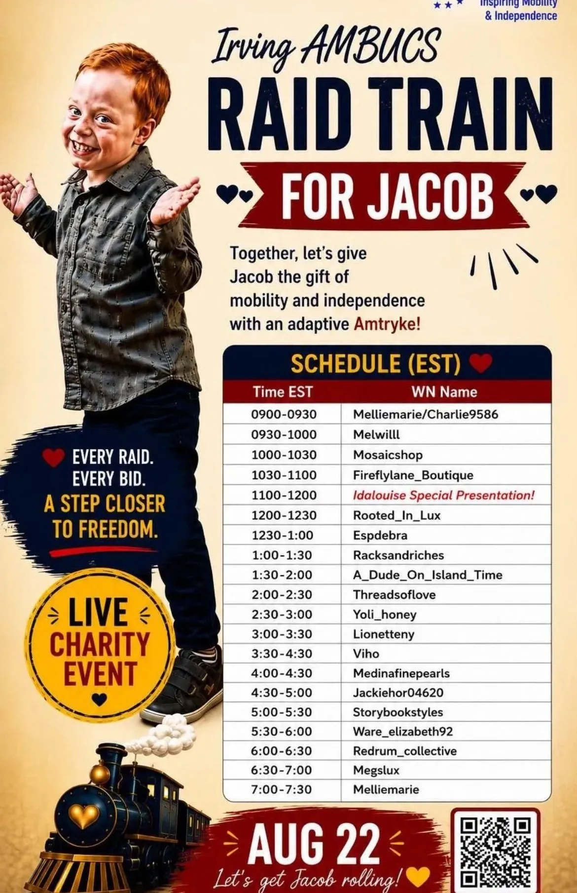 Thumbnail for live show