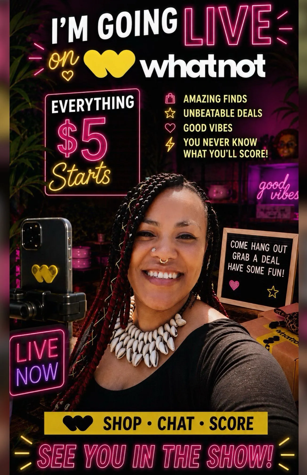Thumbnail for live show