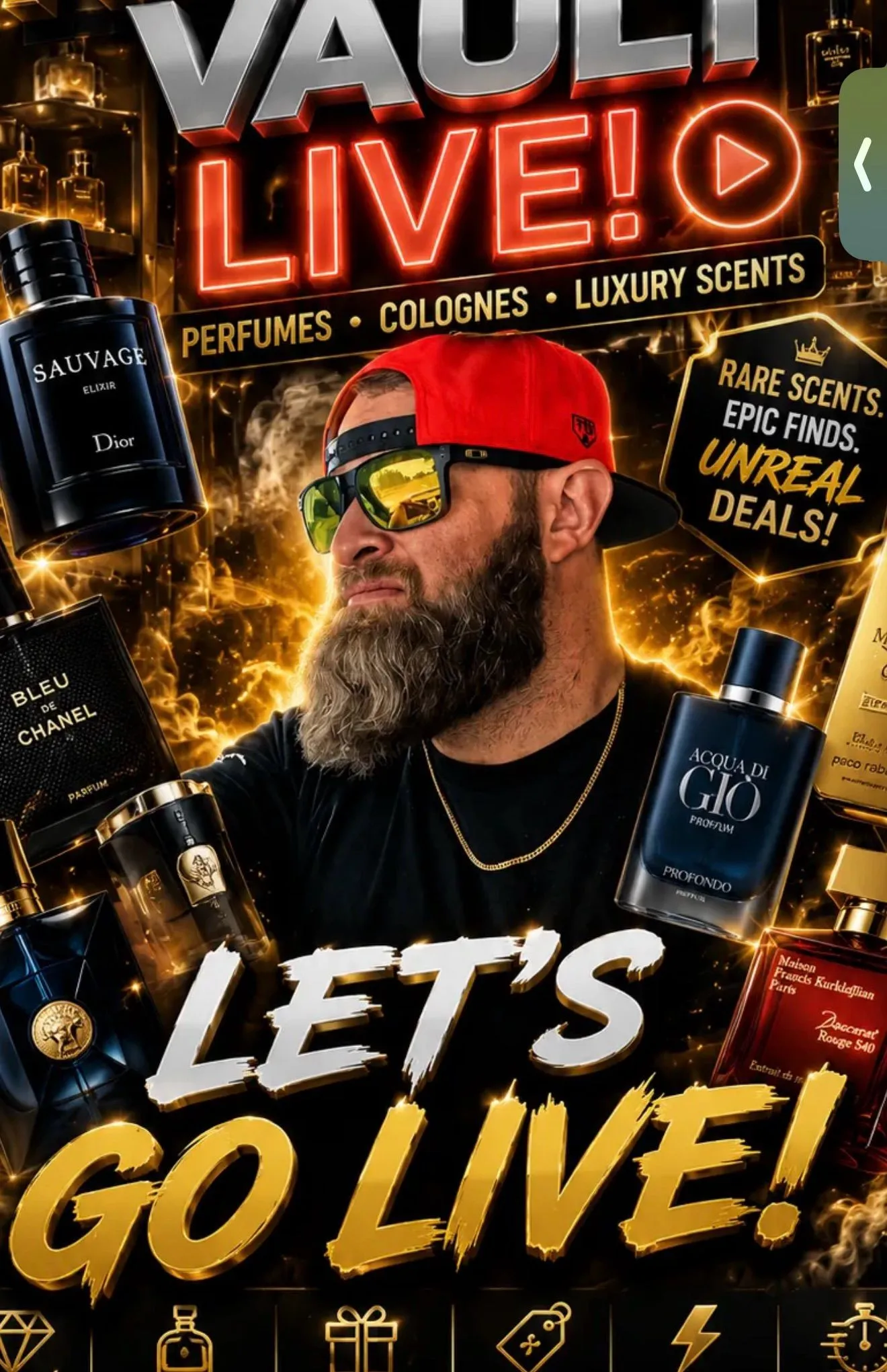 Thumbnail for live show