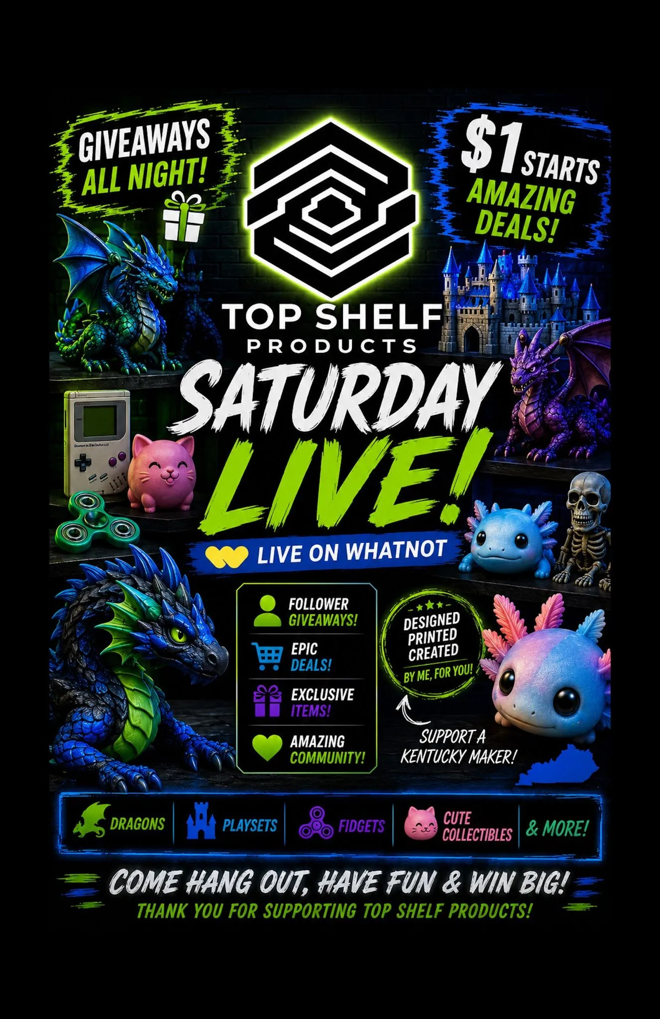 Thumbnail for live show
