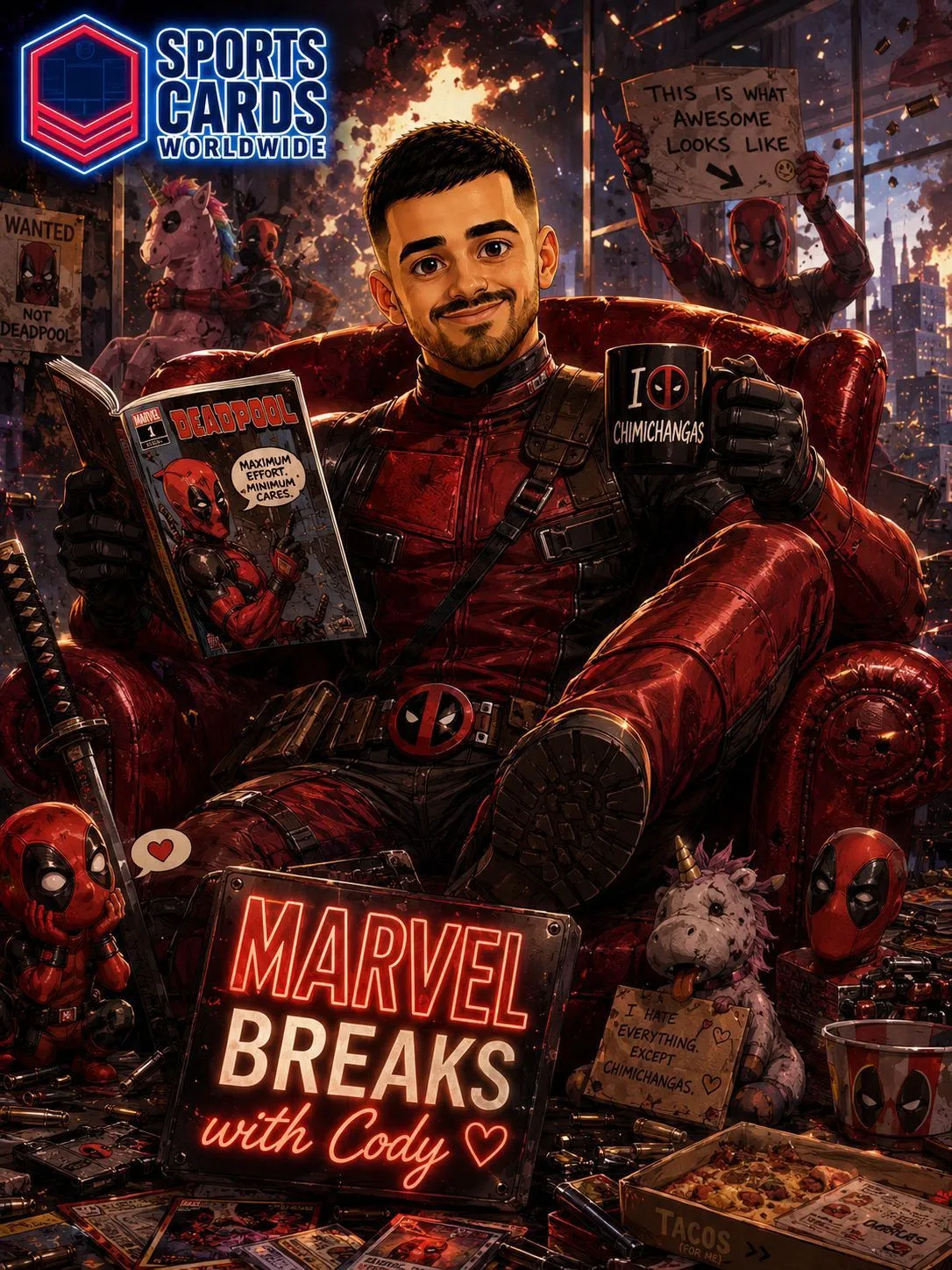 MARVEL DEADPOOL BREAKS!!!! BOOKMARK NOW!!