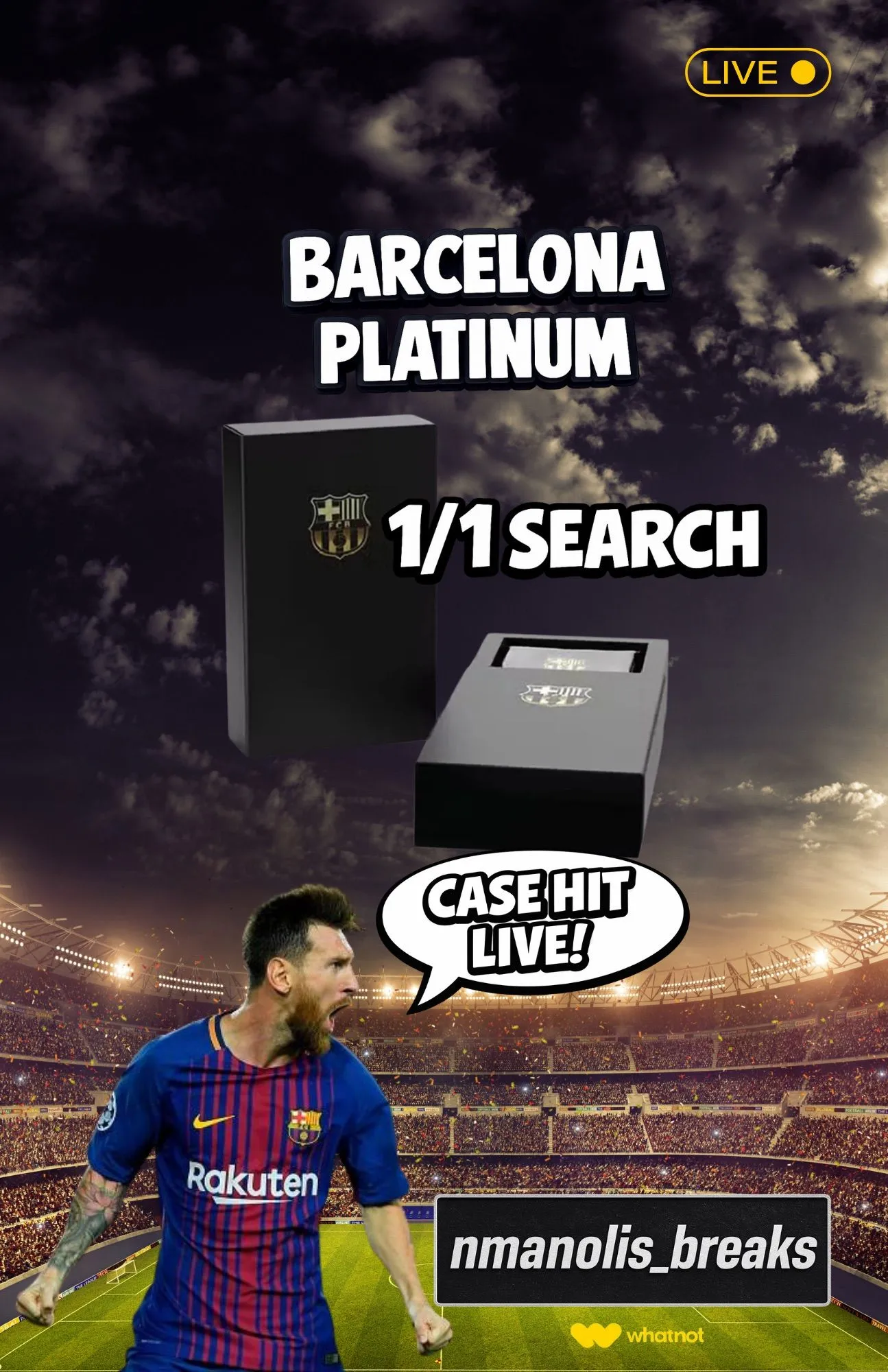 £1 STARTS‼️BARCELONA PLATINUM🔥