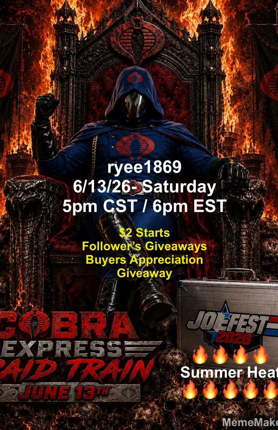 Thumbnail for live show