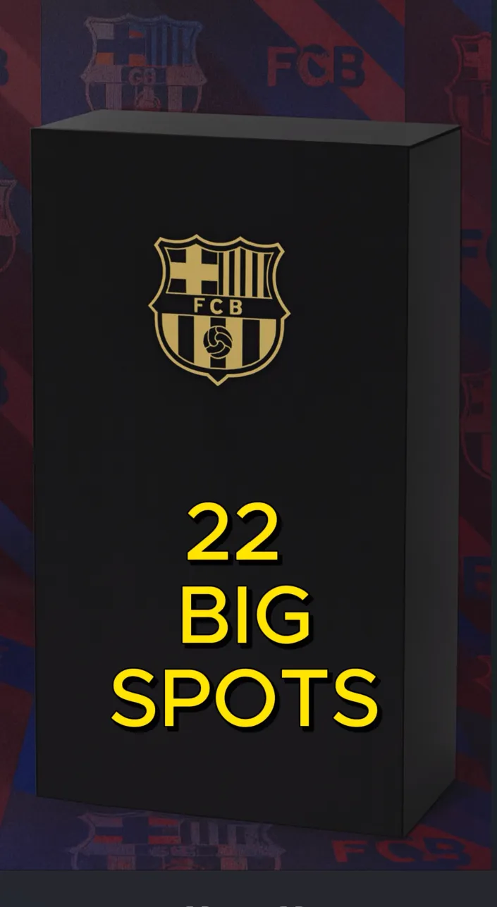 22 BIG SPOTS - FUTERA PLATINUM BARCELONA SERIES 1