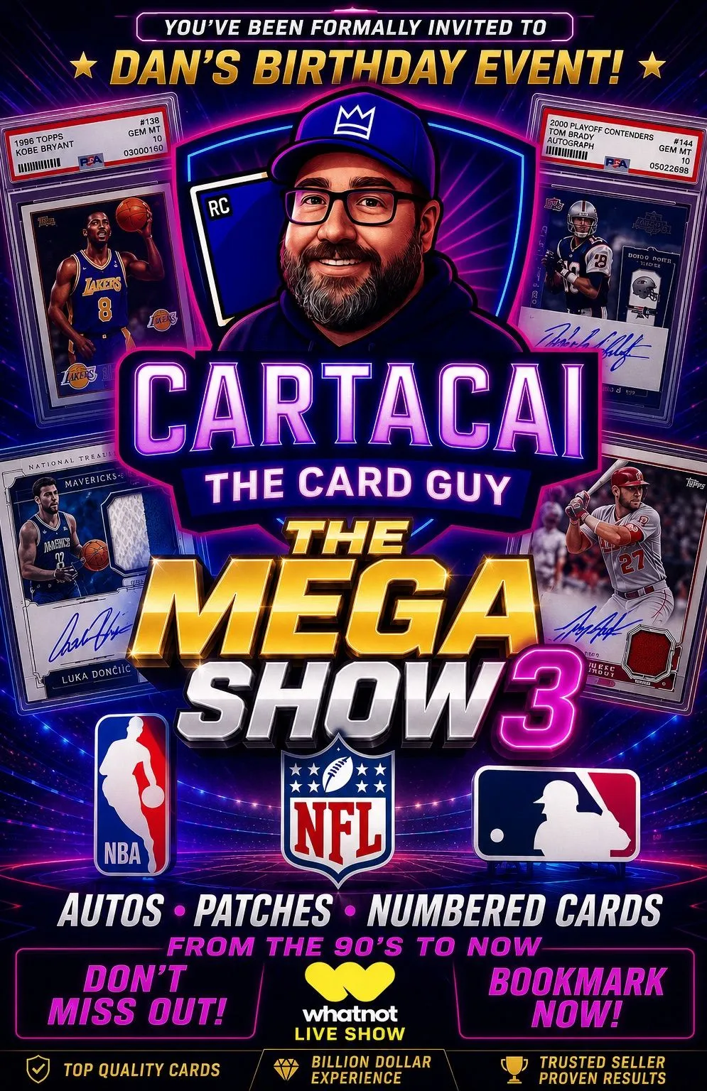 Thumbnail for live show