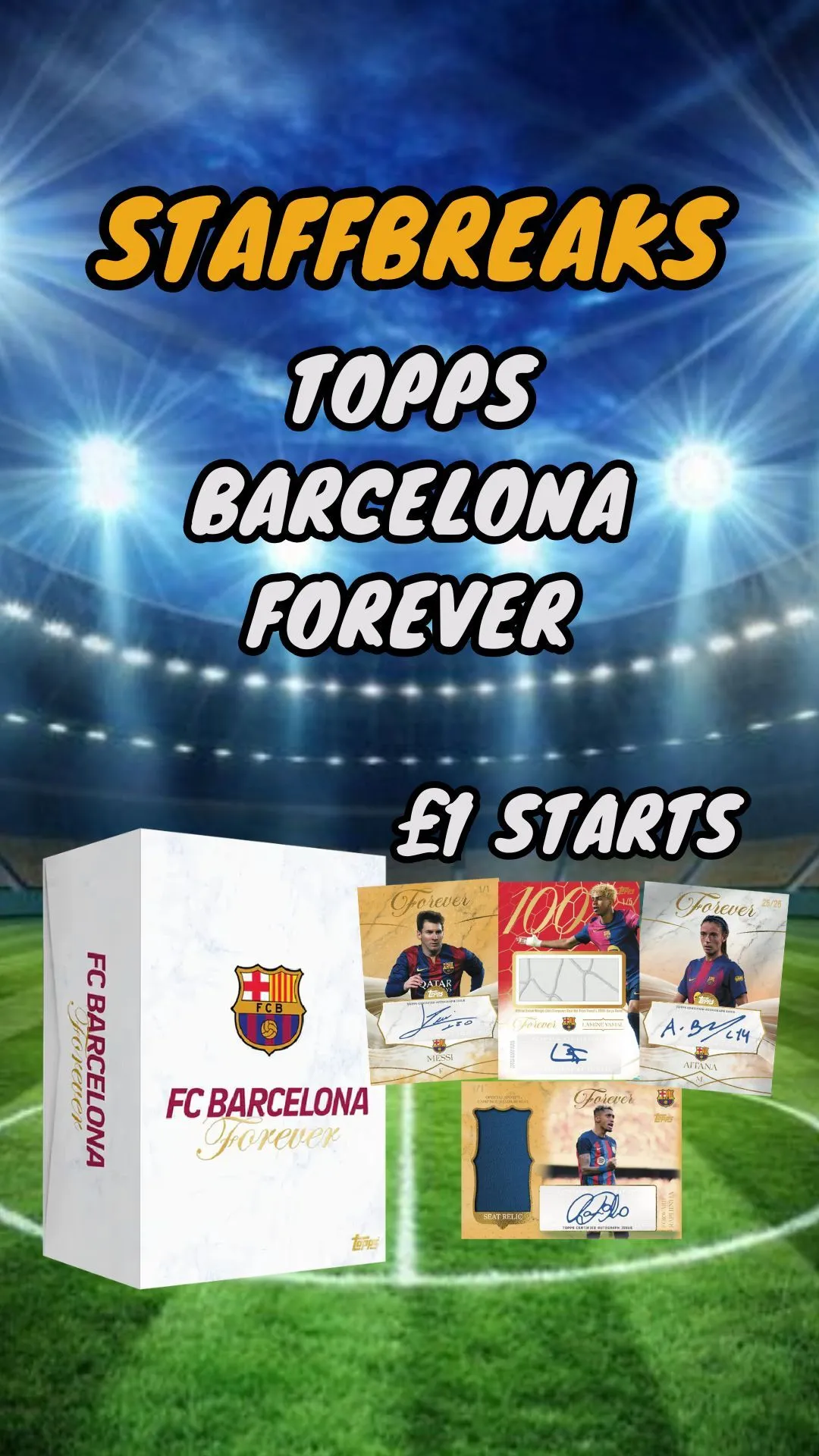 TOPPS BARCELONA FOREVER - £1 STARTS