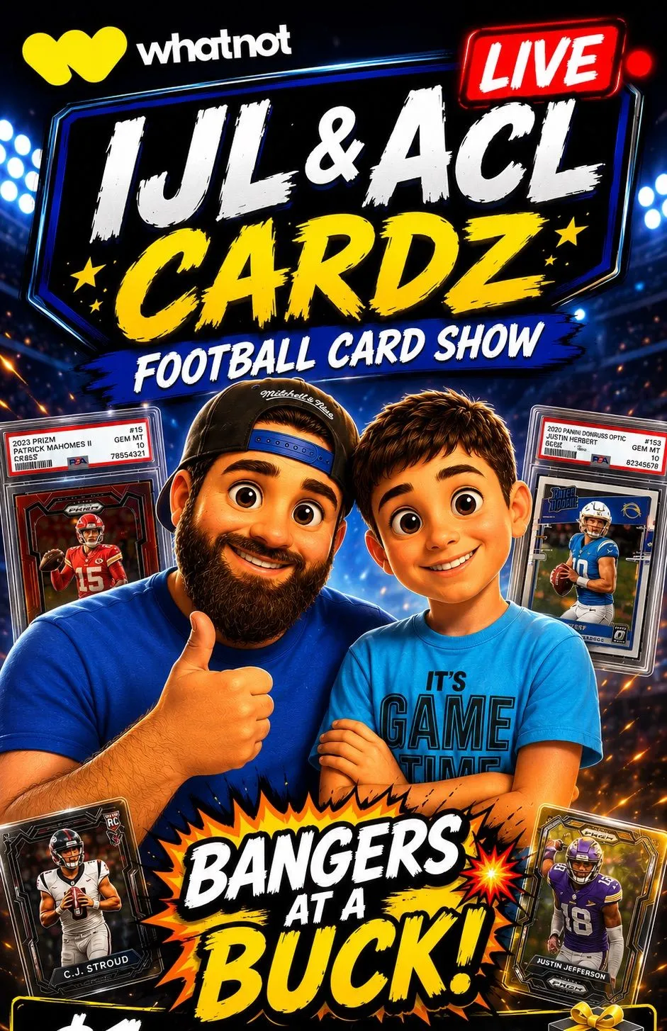 Thumbnail for live show