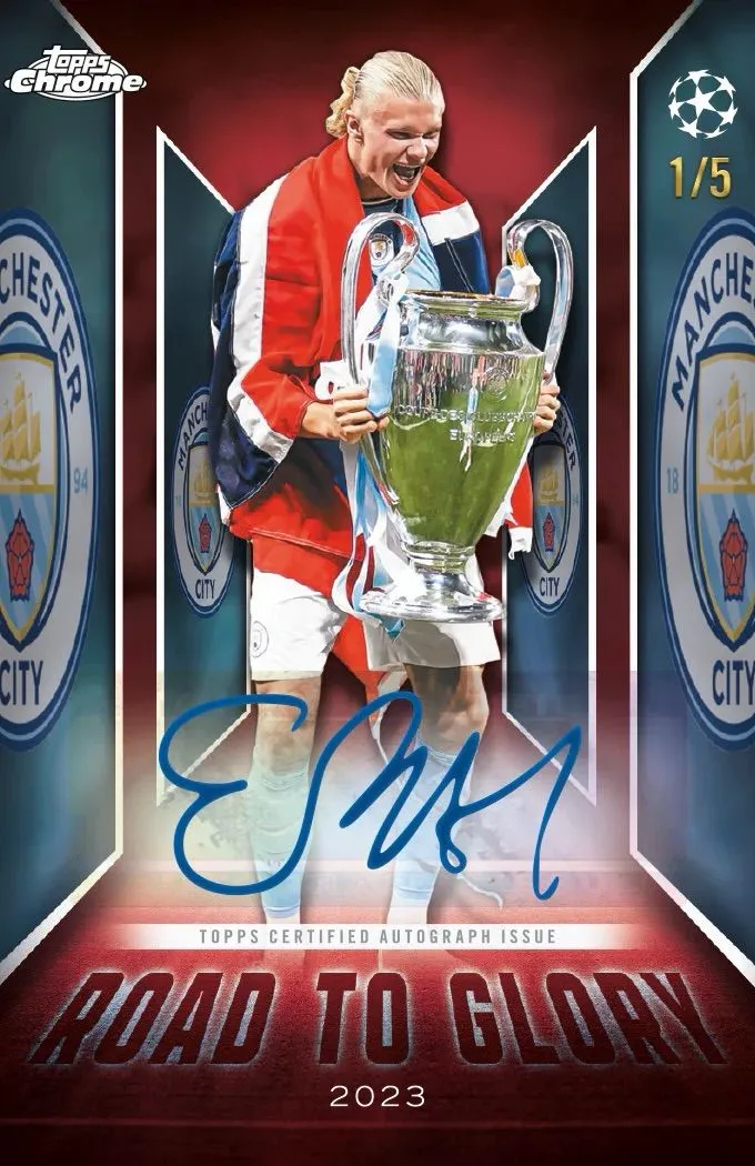 £1 STARTS TOPPS CHROME UCC HOBBY W/ WOLF