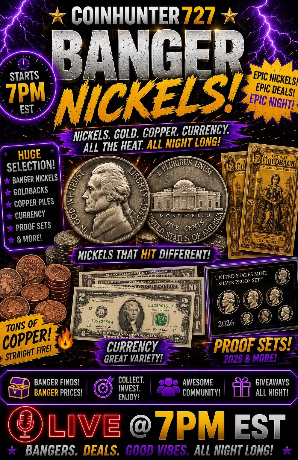 Thumbnail for live show