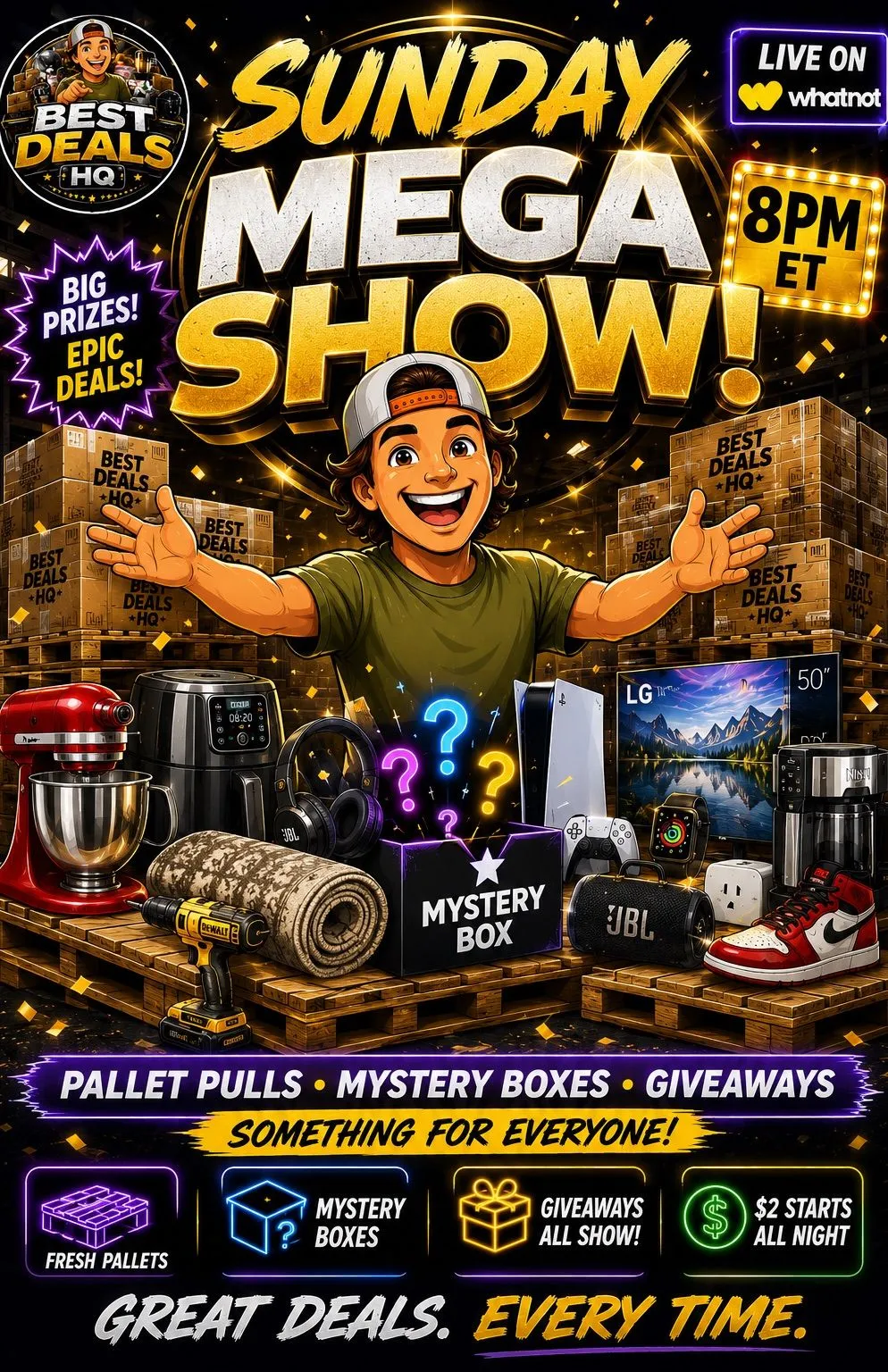 Thumbnail for live show