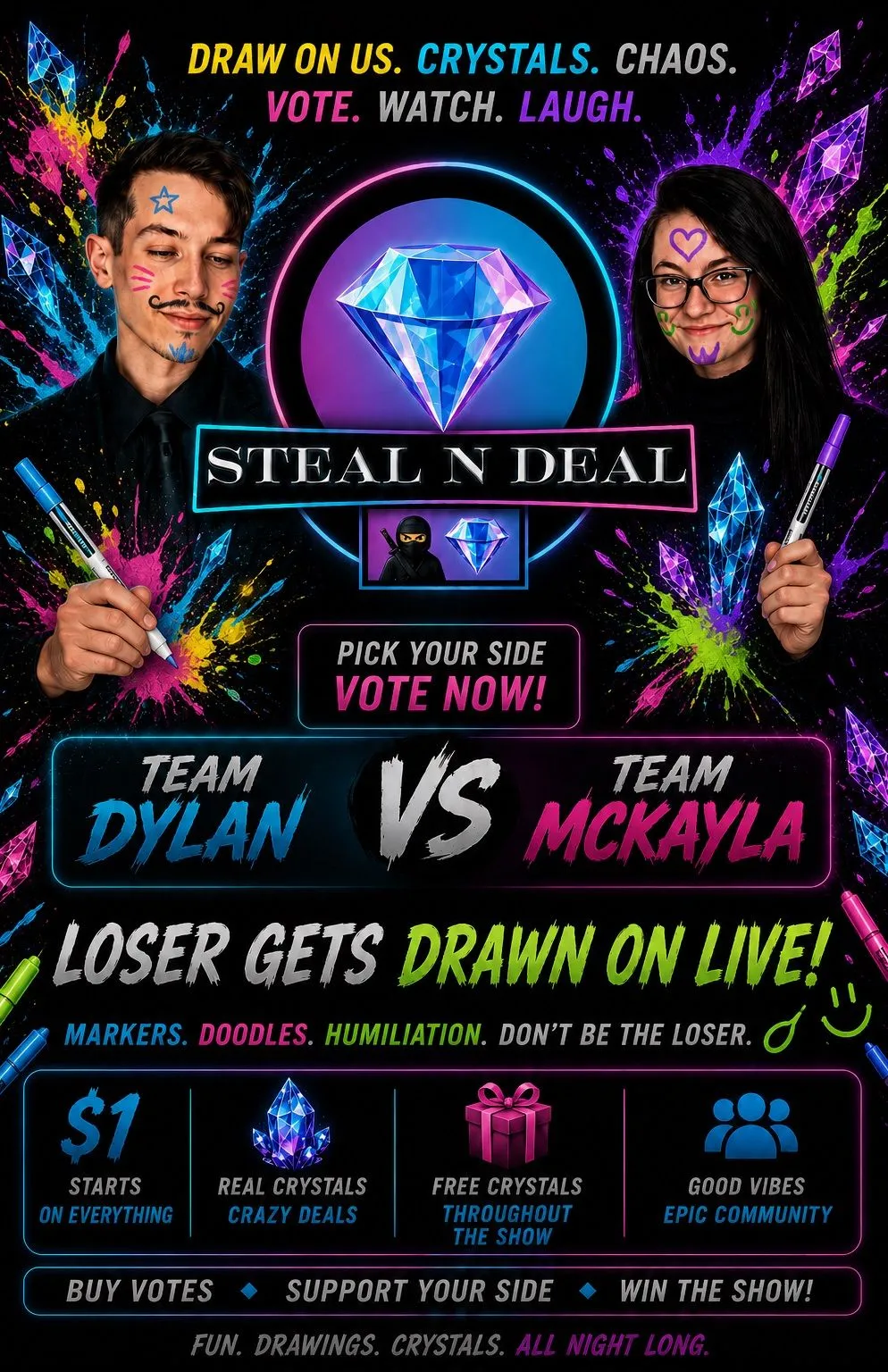 Thumbnail for live show