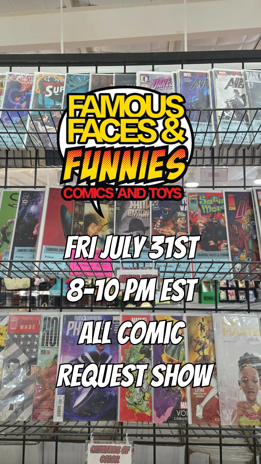 Thumbnail for live show