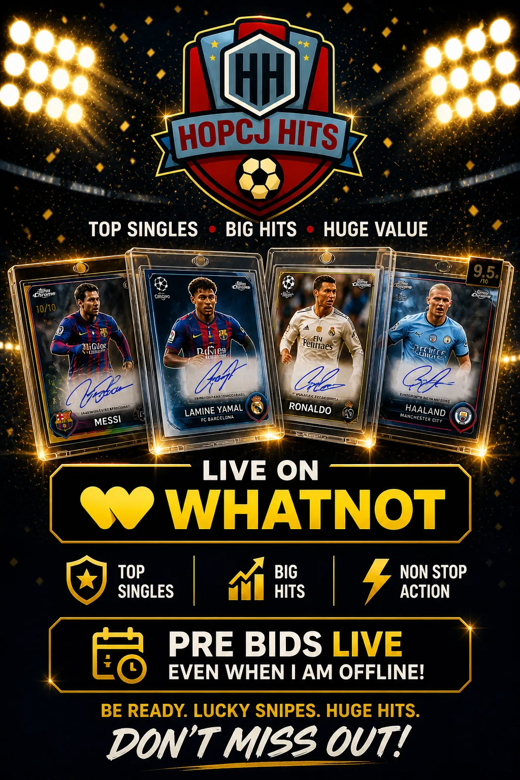 💥1700 + SINGLES LOADED!  - PRE-BIDS IN STORE💥