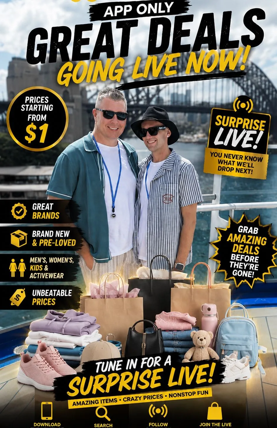 Thumbnail for live show