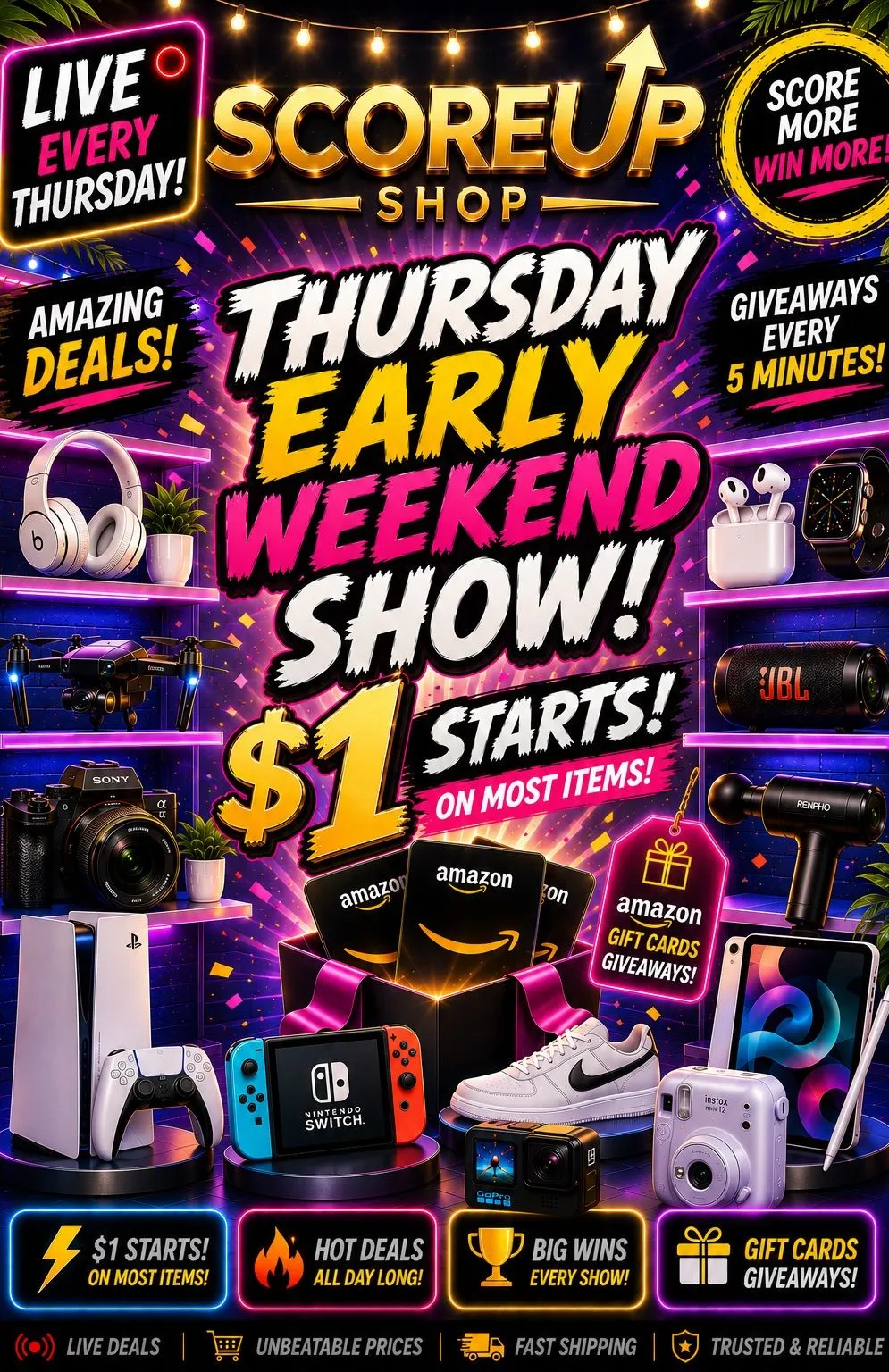 Thumbnail for live show