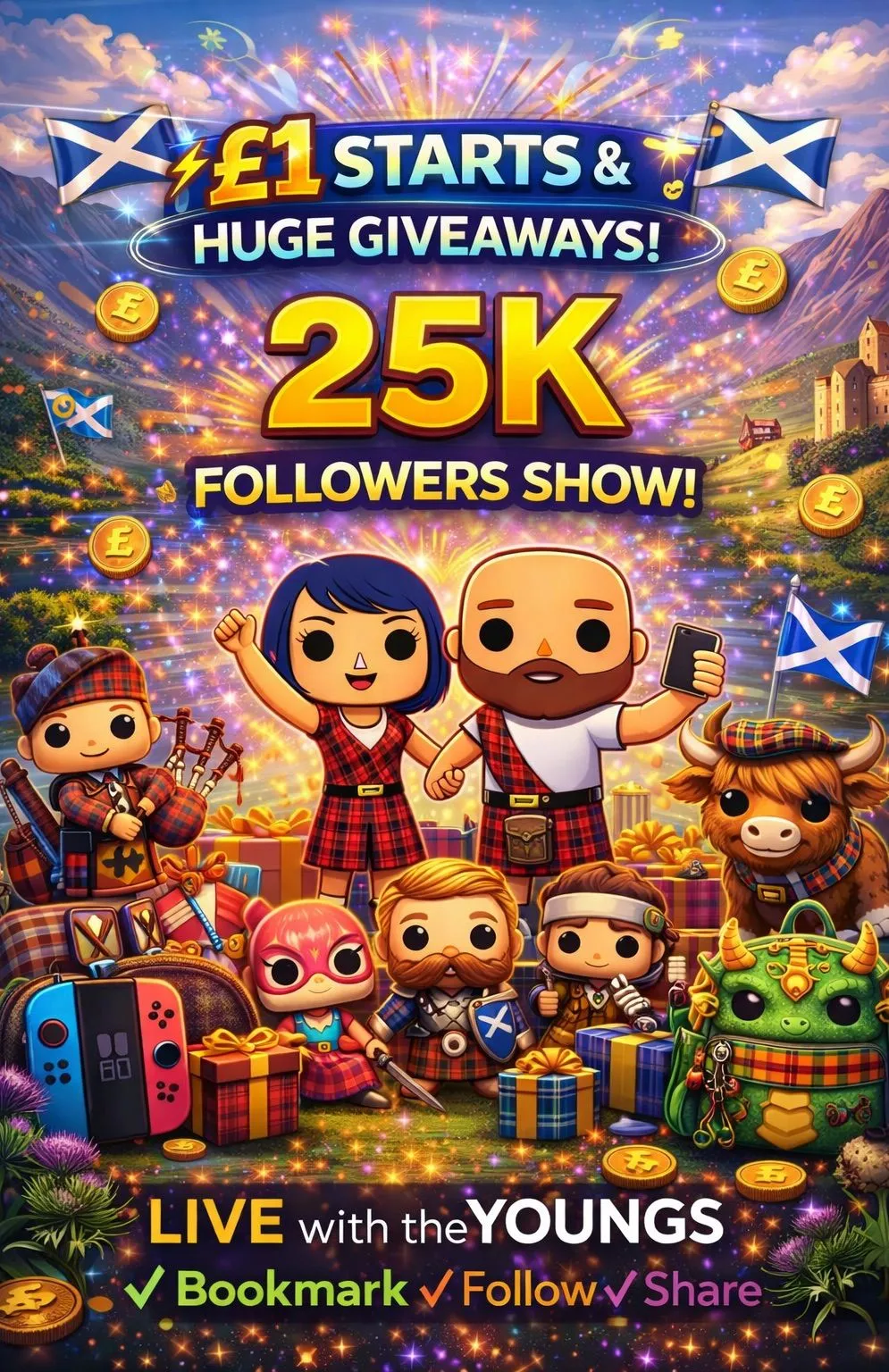 Thumbnail for live show