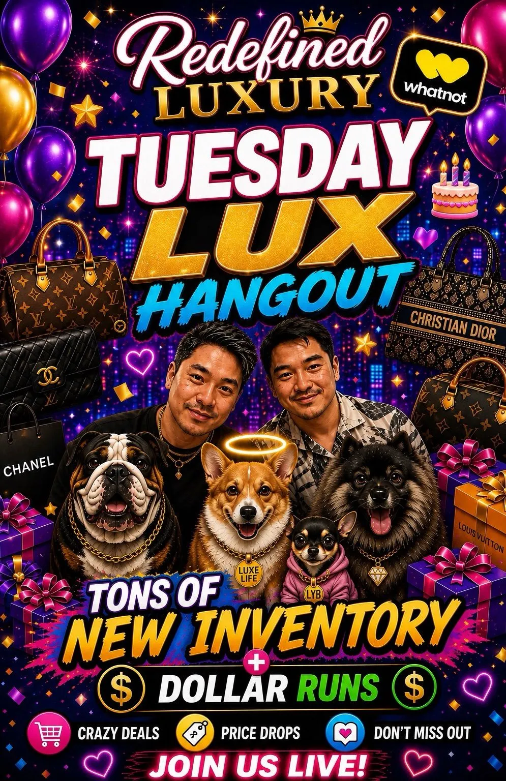 Thumbnail for live show
