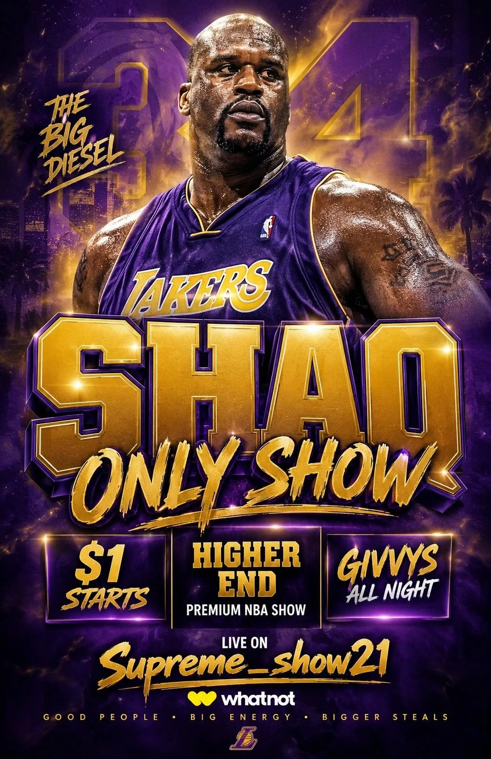 Thumbnail for live show