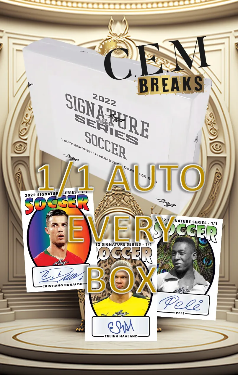 LEAF SIGNATURE GUARANTEED 1/1 AUTO PER BOX!!
