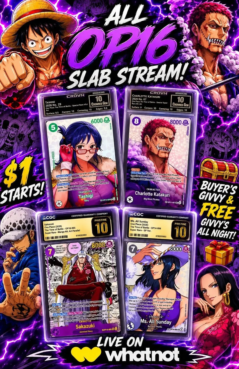 Thumbnail for live show