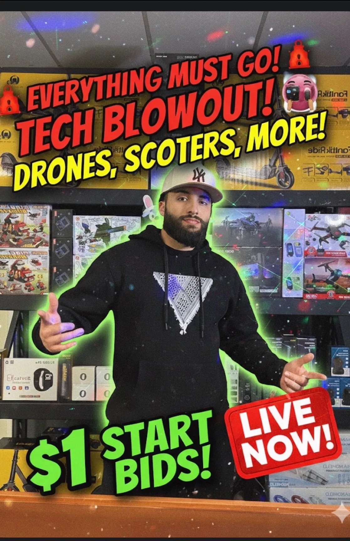 Thumbnail for live show