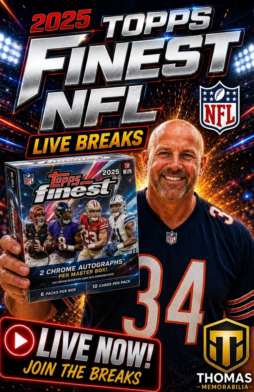 Thumbnail for live show