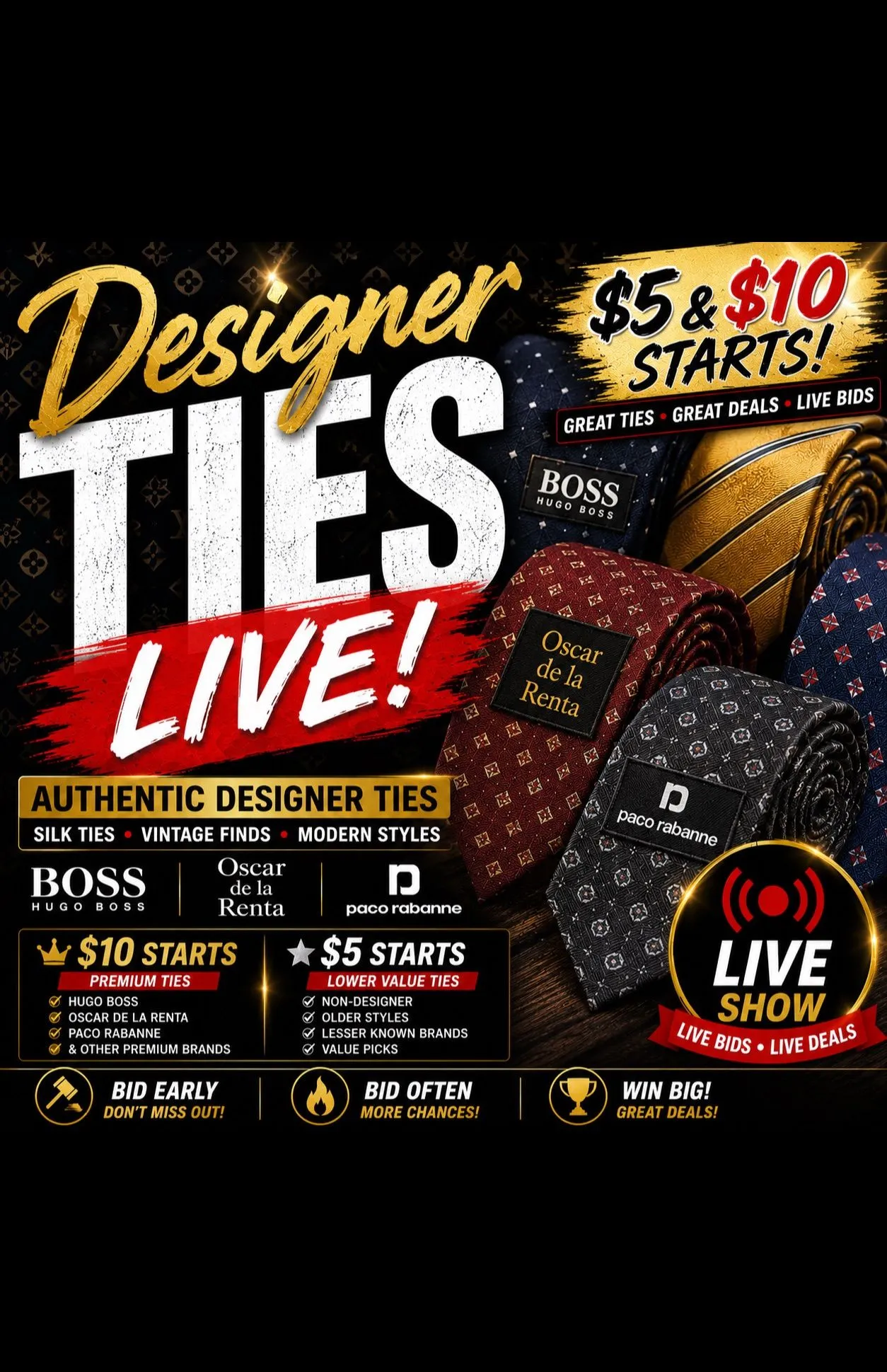 Thumbnail for live show