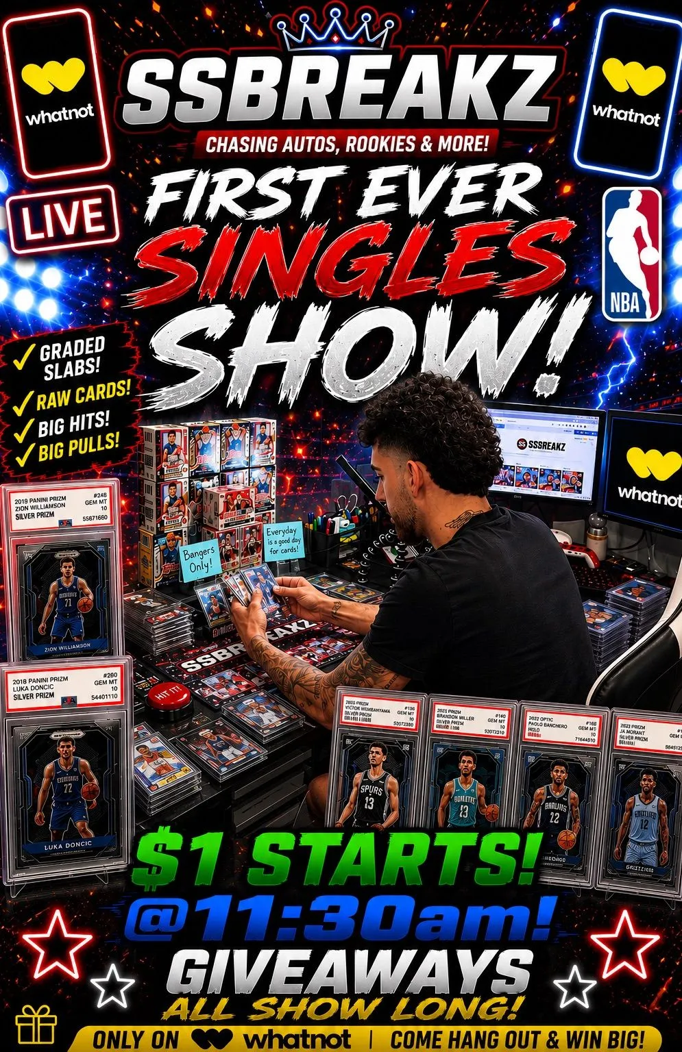 Thumbnail for live show