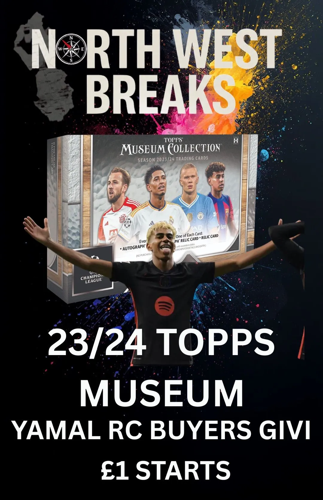 23/24 Topps Museum YAMAL RC YEAR