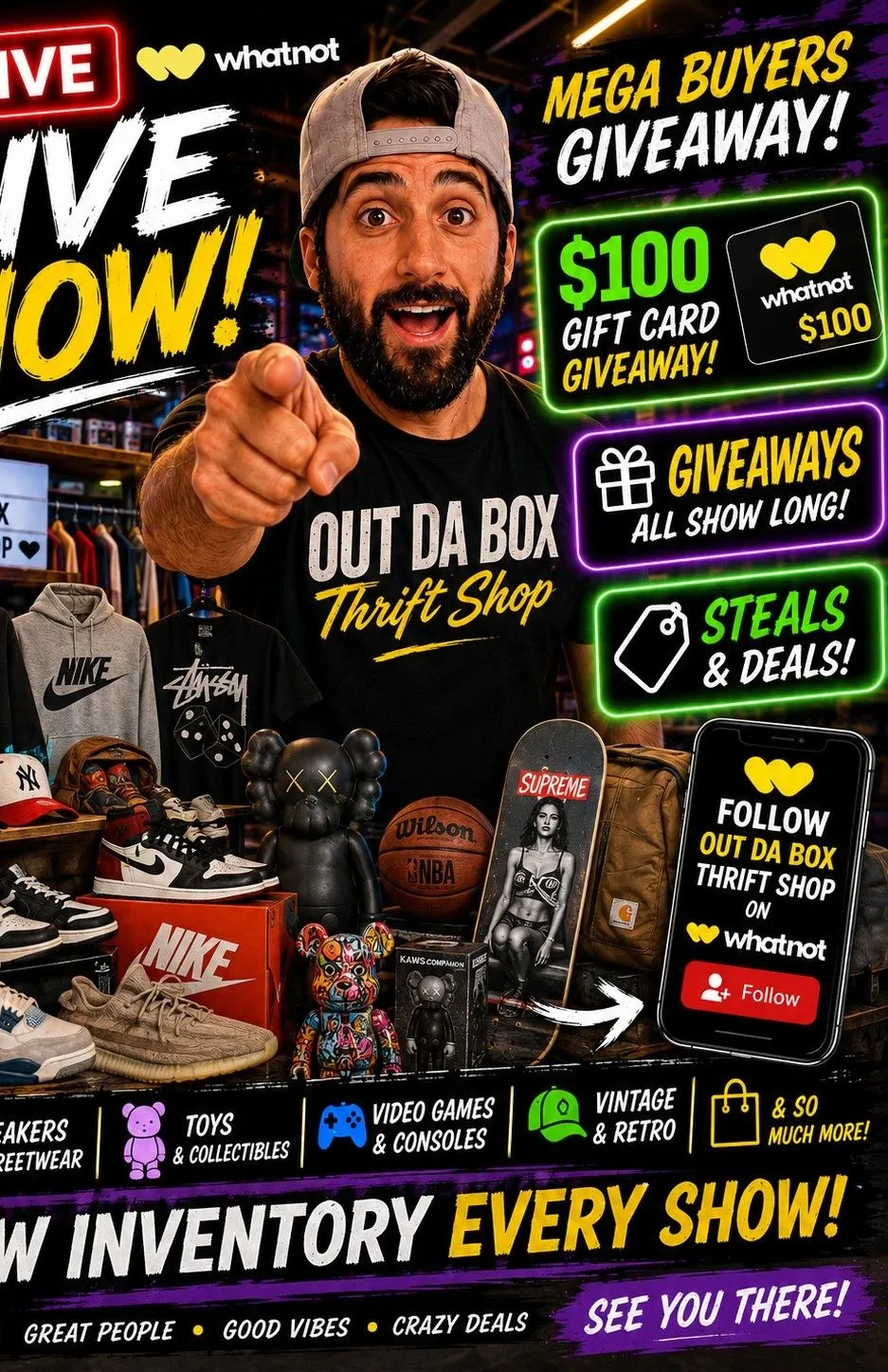 Thumbnail for live show