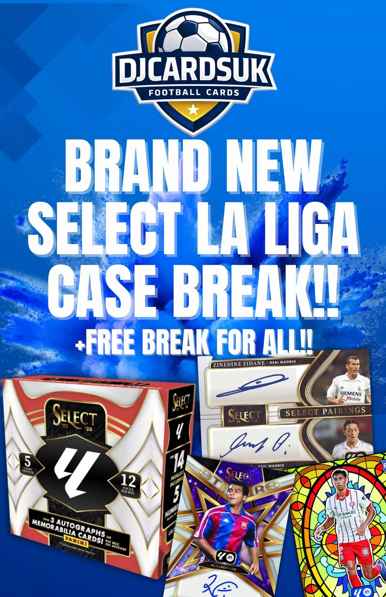 🇬🇧 BRAND NEW SELECT LA LIGA CASE BREAK!! + FREE BREAK FOR ALL!! 🤩🚨