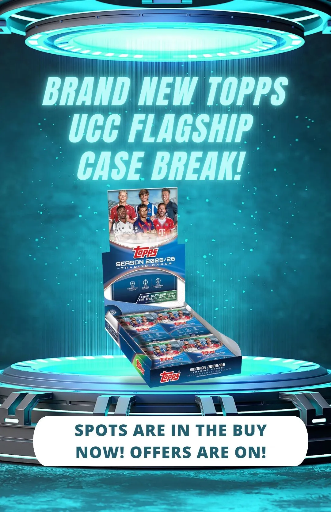 BRAND NEW TOPPS UCC FLAGSHIP CASE BREAK!