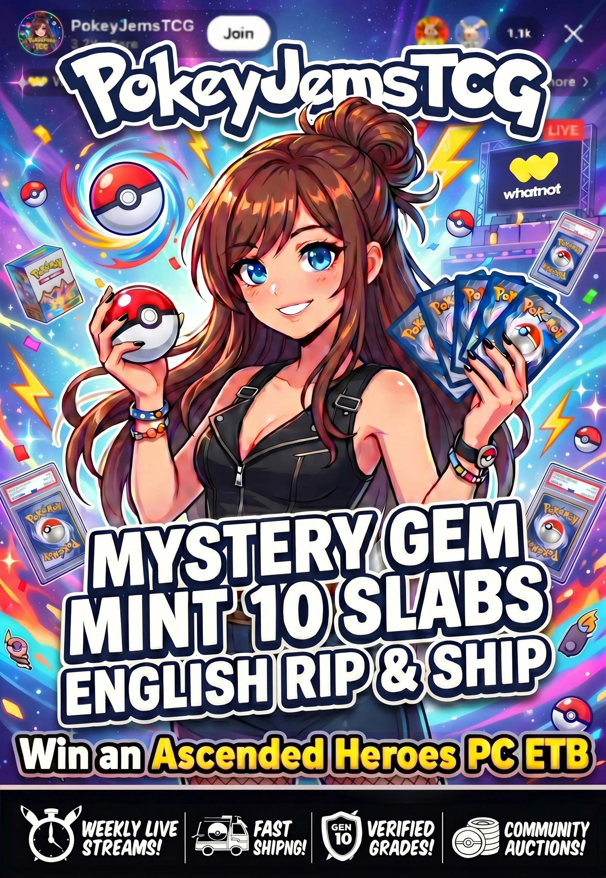 Thumbnail for live show