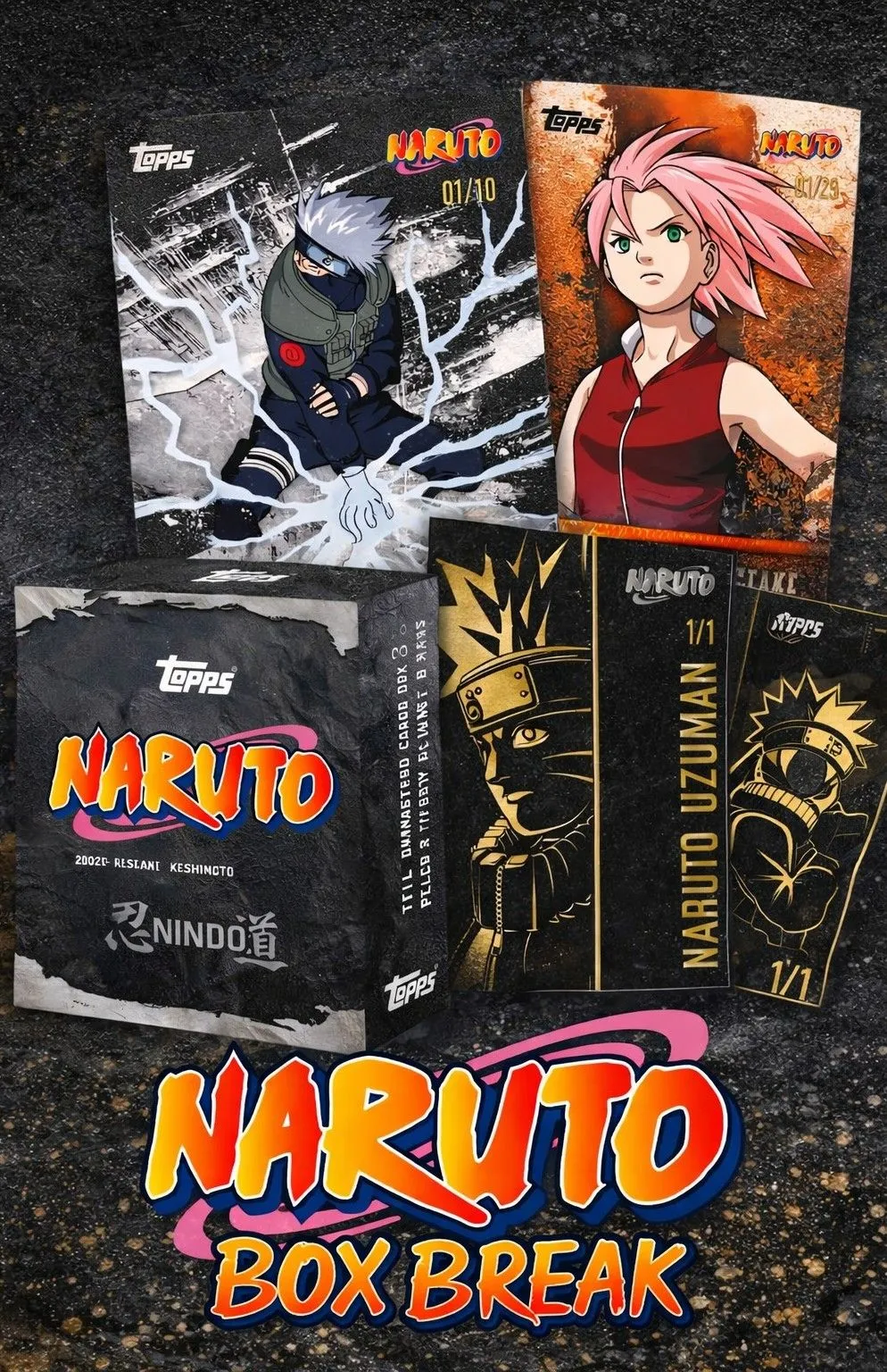 Topps Naruto Box Break