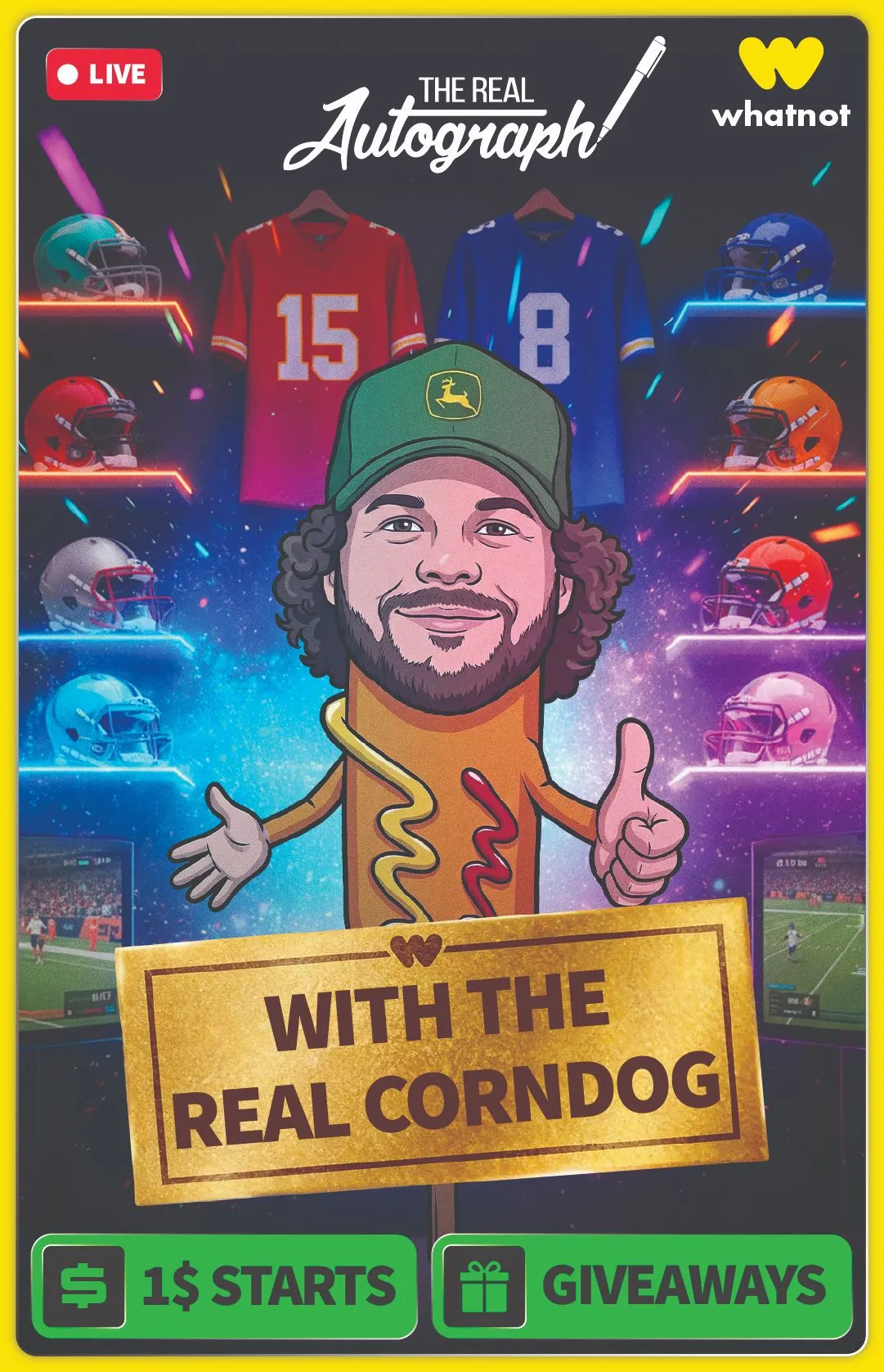 Thumbnail for live show