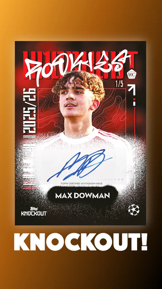 🇬🇧 Chasing DOWMAN Autos! 🔥 Topps UCC Knockout 25/26